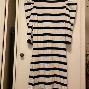 Black/white Stripe H&M Minidress